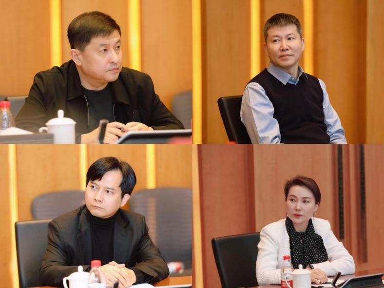 图为黑龙江省汇龙科技董事长单勇（左上）、哈尔滨滨江房地产总经理冯建钢（右上）、哈尔滨汇智成功地产总经理杨绍锋（左下）、哈尔滨华南城董事长许洪霞（右下）