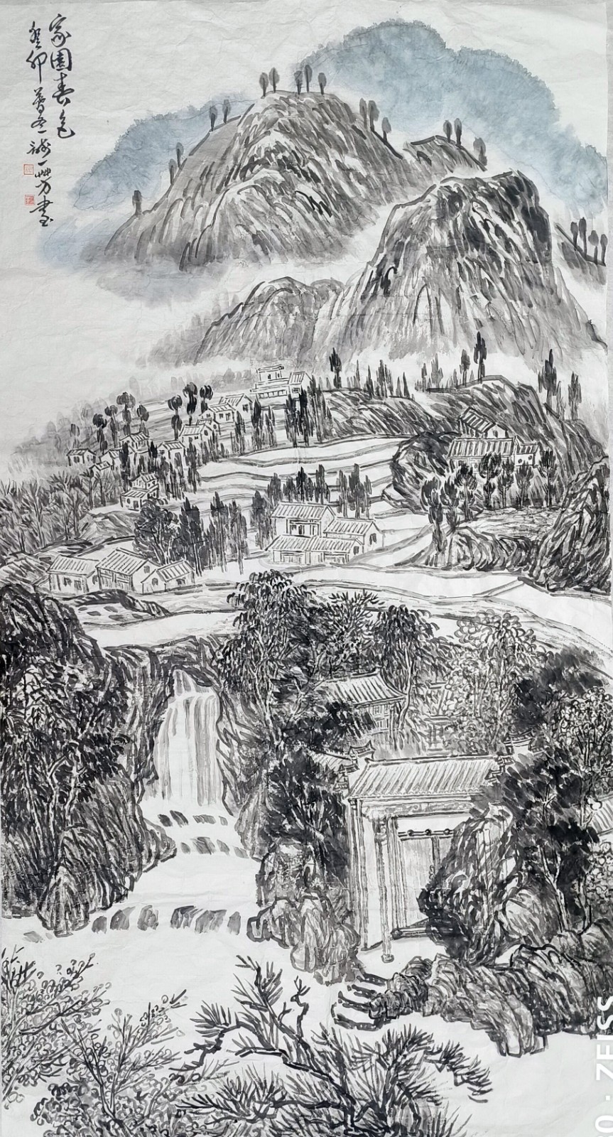 1704985861429333.jpg 谢一芳 家园春色.jpg