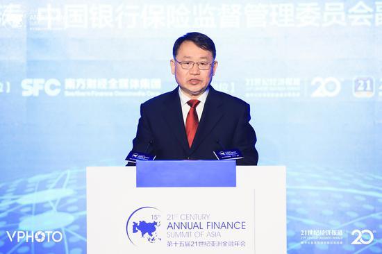 中国银行保险监督管理委员会副主席梁涛